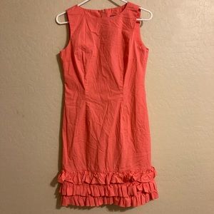 Anna Laura Size 6 Flirty Cha Cha Dress Salmon